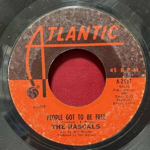 ◆USorg7”s!◆THE RASCALS◆PEOPLE GOT TO BE FREE◆
