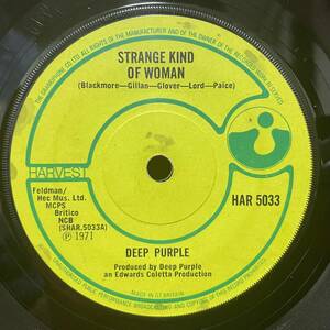 ◆UKorg7”s!◆DEEP PURPLE◆STRANGE KIND OF WOMAN◆