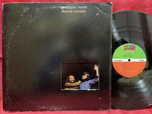 ◆USorg盤!◆GRAHAM NASH/DAVID CROSBY◆1ST('72)◆