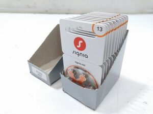 ♪シグニア 補聴器用空気電池 PR48(13) オレンジ色 6P×10パックセット ドイツ製 使用期限2025.02 I121920E @60♪