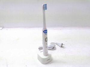 ◆ オムロン HT-B318 音波式電動歯ブラシ メディクリーン 本体 と 充電器 のセット 1219A1 @60 ◆