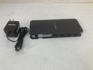 1804-O★ELECOM コンパクトパソコン自動切替器★KVM-C24★通電確認済中古現状渡し★