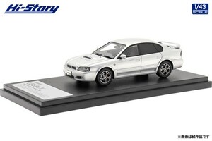 送料510円 ハイストーリー 1/43 スバル レガシィ B4 ブリッツェン 2003 プレミアムシルバーメタリック HS369SL 新品未開封品