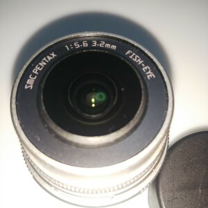 ペンタックス　PENTAX Qマウント　03 FISH-EYE SMC 1:5.6 3.2mm 実写画像あり　前後キャップ付属