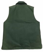 TROPHY CLOTHING OILED DUCK STORM VEST トロフィークロージング ストームベスト ベスト カーキ 38_画像2