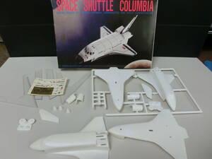 358 1/288 SPACE SHUTTLE COLUMBIA スペースシャトル コロンビア 2機セット B-4部品不足 未組み立てジャンク品