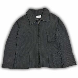 Rare 90s MASAKI MATSUSHIMA Insideout Knit jacket raf simons helmut lang margiela garcons archive архив Masaki Matsushima вязаный 