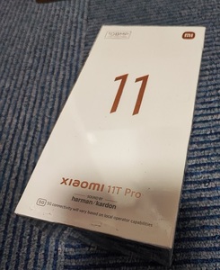 新品 未開封　Xiaomi シャオミ 11T Pro 5G (国内正規品) ムーンライトホワイト 8GB 128GB 　シムフリー版　スマートフォン xiaomi 