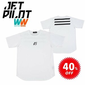 ジェットパイロット JETPILOT Tシャツ メンズ セール 40%オフ 送料無料 テイルエンド Tシャツ ホワイト L S20666