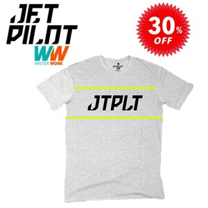 ジェットパイロット JETPILOT セール 30%オフ Tシャツ 送料無料 RX パネル メンズ Tシャツ S21604 グレー/マール L