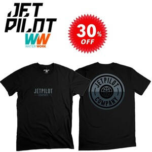 ジェットパイロット JETPILOT セール 30%オフ Tシャツ 送料無料 インプリント メンズ Tシャツ S21608 ブラック/チャコール 3XL