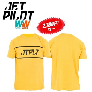 ジェットパイロット JETPILOT Tシャツ マリン セール 2780円均一 送料無料 RX メンズ TEE イエロー Sサイズ W20601