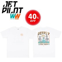 ジェットパイロット JETPILOT Tシャツ メンズ マリン セール 40%オフ 送料無料 チャグサグ Tシャツ ホワイト L S20674_画像1
