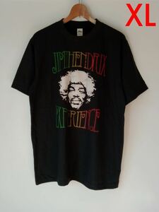 ジミ・ヘンドリックス ギタリスト ジミヘン バンドTシャツ(XL)K52