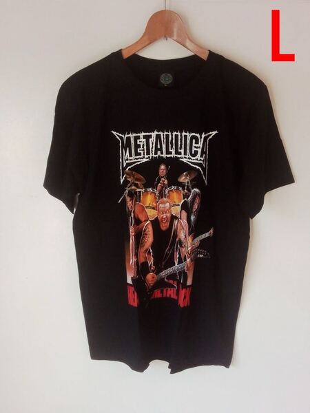 メタリカ METALLICA ヘヴィメタル バンドTシャツ(L)ア17