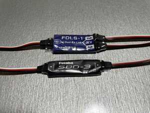 フタバ FDLS-1 デュアルRXリンクシステム SBD-3 S.BUSデコーダー 双葉電子工業 FUTABA F3A