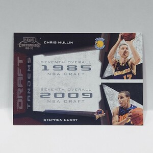 Panini 2009-10 PLAYOFF CONTENDERS Chris Mullin / Stephen Curry DRAFT TANDEMS RC ROOKIE ルーキー
