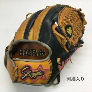 G-8686 久保田スラッガー KUBOTA SLUGGER 硬式 内野手用 グローブ グラブ 野球 中古品 刺繍入り