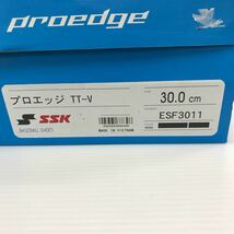 H-3631 30.0cm 未使用品 エスエスケイ SSK プロエッジ proedge 野球 スパイク ESF3011 中古_画像10