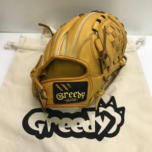 G-8624 グリーディー Greedy 軟式 内野手用 特殊重心 グローブ グラブ 野球 中古品 