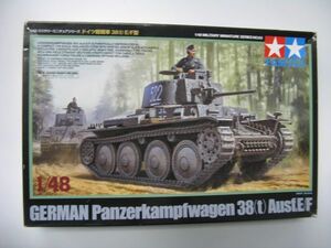 ★　タミヤ　 1/48 　ドイツ軽戦車 38(t) E / F型　　 ★