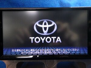 トヨタ　 純正カーナビ　NSCD-W66　2016年秋データ　ワンセグ　CD再生　Bluetooth　SD　動作確認済み　(ト)