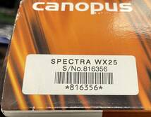 canopus spectra wx25 geforce 4ti 4600 新品未使用_画像2