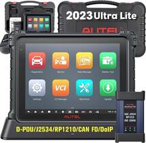 Autel MaxiCom Ultra Lite OBD2診断機、ECUプログラミング/オンラインコーディング、40以上の特殊リセ_画像1