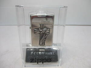ZIPPO ジッポー Limited Edition 限定 216/500 ダイヤ彫り 両面加工 元箱 未使用 n100