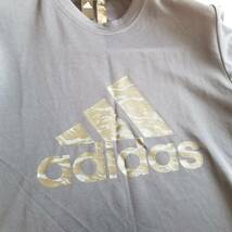 adidas AEROREADY アディダス エアロレディ Tシャツ トップス ブランドロゴ 半袖 速乾性 吸汗性 保温性 スポーツ ブラック サイズL AU73_画像4