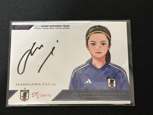 EPOCH サッカー 日本代表オフィシャルトレーディングカードスペシャルエディション なでしこ ジャパン 長谷川唯選手