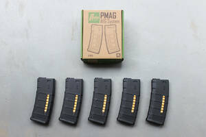 ■【希少・美品】MAGPUL PTS Beta Project PMAG BK 検)マグプル EMAG Eマグ E-MAG P-MAG Pマグ M4 スタンダード マガジン 電動ガン マルイ