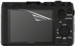 11-07-01【高光沢タイプ】SONY DSC-HX50V用 指紋防止 反射防止 気泡レス カメラ液晶保護フィルム