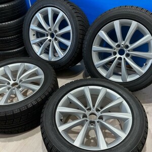 245/50R18　ブリヂストン　BLIZZAK RFT ランフラットタイヤ　ホイールセット　245/50/18　4本　18×8J ET:30　P.C.D 112 5H