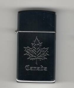 （C1780LE）Zippo　カナダ　スリムハイポリッシュ　メイプルリーフ　インサイドカナダ　新品未使用