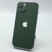 Apple iPhone13 128GB Green A2631 MNGG3J/A バッテリ89% ■SIMフリー★Joshin0386【1円開始・送料無料】_画像1