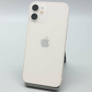 Apple iPhone12 mini 128GB White A2398 MGDM3J/A バッテリ85% ■SIMフリー★Joshin(ジャンク)4650【1円開始・送料無料】