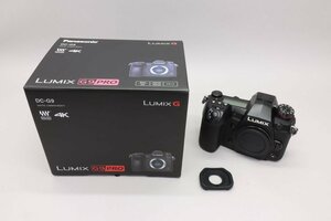 ミラーレスカメラ LUMIX G9 ボディ ブラック DC-G9-K ■Panasonic★Joshin(ジャンク)2515【1円開始・送料無料】