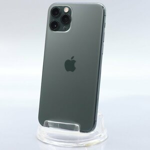 Apple iPhone11 Pro 256GB Midnight Green A2215 MWCC2J/A バッテリ82% ■au★Joshin7749【1円開始・送料無料】