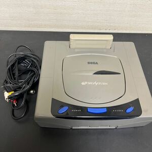 k12-54 SEGA SATURN セガサターン 本体のみ　起動可　中古品