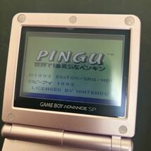 t12-272 PINGU ピングー　世界で1番元気なペンギン　ゲームボーイ ソフト カセット　ケース、取説付き　起動可　中古品_画像6