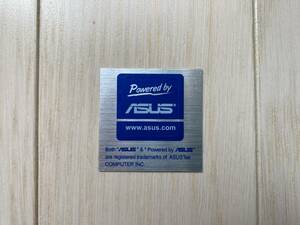 Powerd by ASUS ロゴシール ②