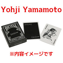 未開封★Yohji Yamamoto Playing Cards ヨウジヤマモト トランプ プレイングカード 箱入り 黒 特別限定アイテム_画像8