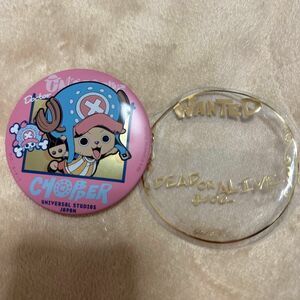 ONEPIECE ワンピース USJ ユニバ 缶バッジ チョッパー