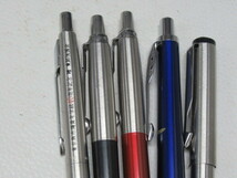 ◆2.PARKER パーカー ボールペン×4本 シャープペンシル×1本 まとめて 5本 セット/中古_画像4