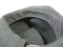 ◆Vivienne Westwood フェルトハット 毛 100% 289126 VH28 帽子 ブラック/黒/中古_画像10