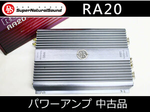 正規輸入品　DLSパワーアンプ　RA20 100wx2ch/220wx1(4Ω)