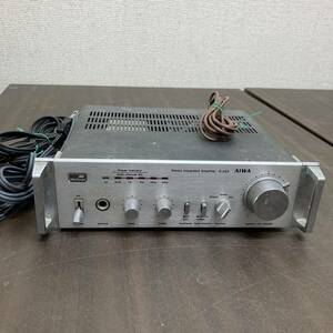 [12-69]アイワ アンプ integrgted amplifier S-A22 AIWA Vintage ジャンク