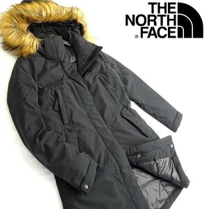 THE NORTH FACE ノースフェイス 新品 定4.9万 防水×撥水×高透湿 HYVENT ダウンジャケット コート DG85 BLK 80/XS ▲074▼kkf009nf