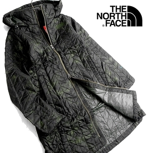 THE NORTH FACE ノースフェイス 新品 定2.5万 軽量×高保湿 耐久撥水加工 中綿入りコート キルティングコート F81 KHA 80/S▲038▼kkf026nf